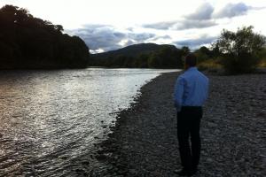 Salmon River Dusk