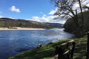 A Seat Beside The River Tay