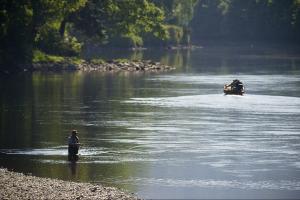 Fishing On The River Tay