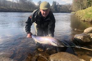 Salmon Fishing The River Tay
