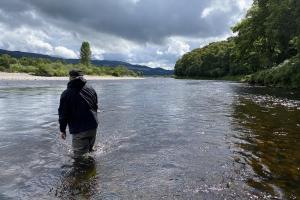 Fly Fishing The River Tay
