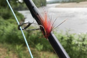 Lifelike Salmon Fly Movement